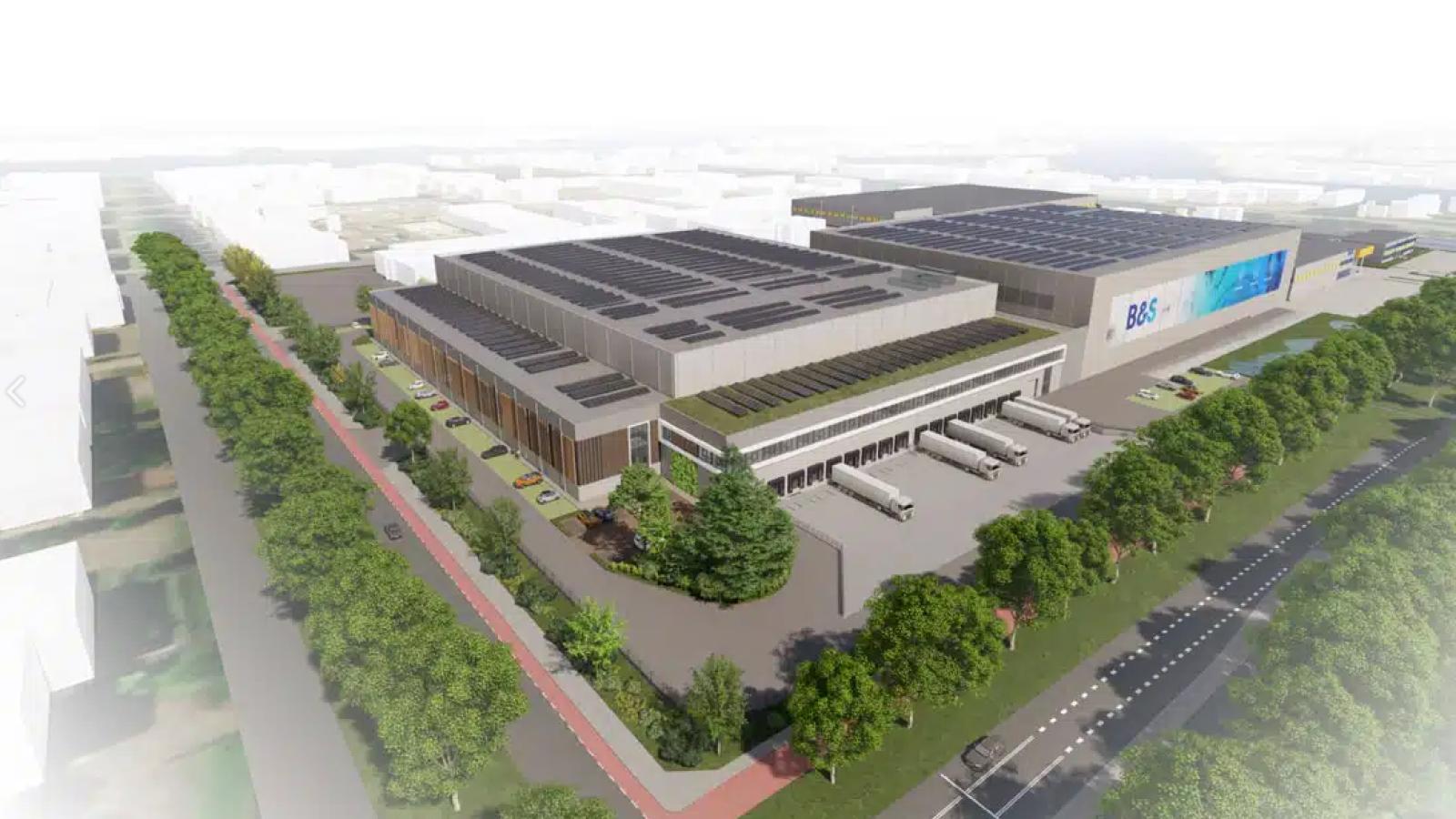 Nieuwbouw geautomatiseerd diepvriesmagazijn in Dordrecht